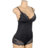 Subblime - Teddy Détail Dentelle Florale Noir L/Xl